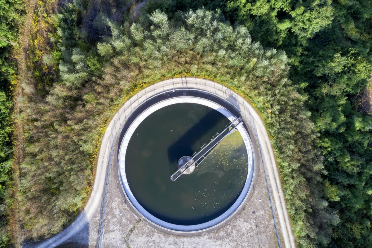 wastewater treatment plant