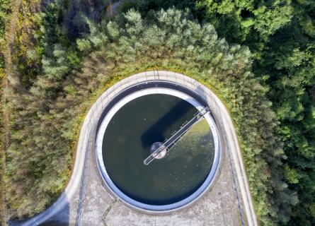 wastewater treatment plant