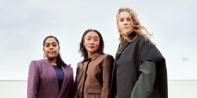 Three AFRY brave women looking at the camera