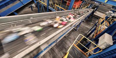Waste treatment plant line
