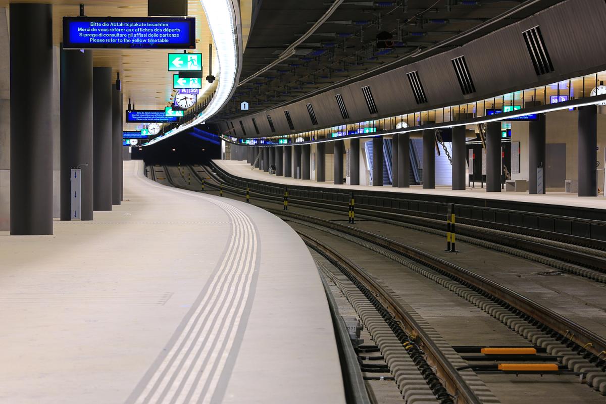 CH_Project_BU Transportation_Zurich-Oerlikon_Durchmesserline_Perron