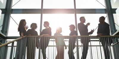 Group of people at office