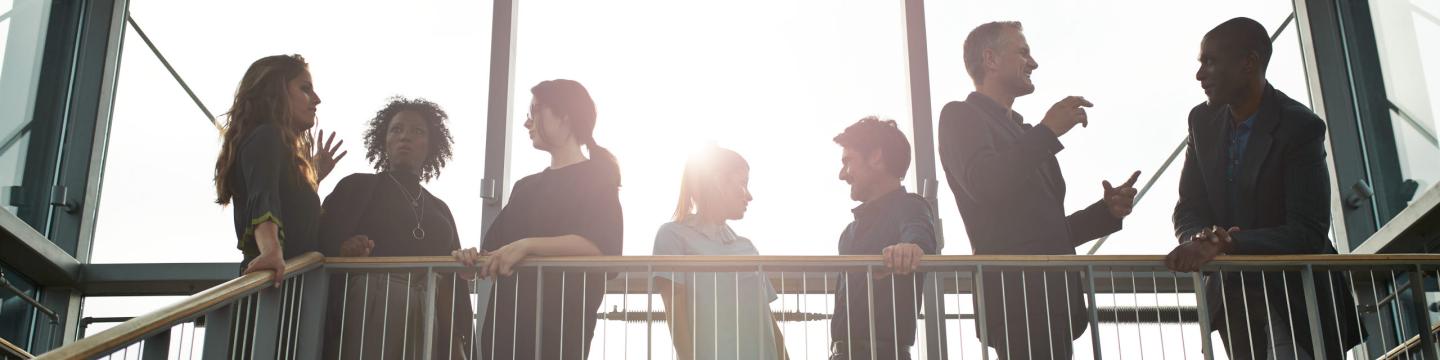 Group of people at office