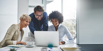 Team working in the office