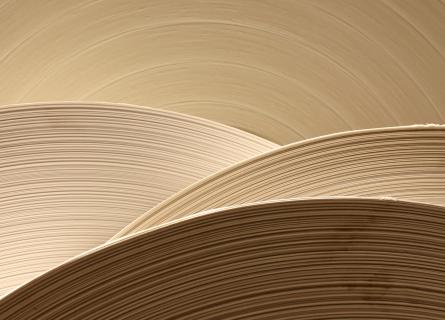 circular paper rolls
