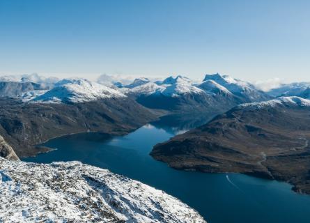 View from Nuuk, for Hydropower plant