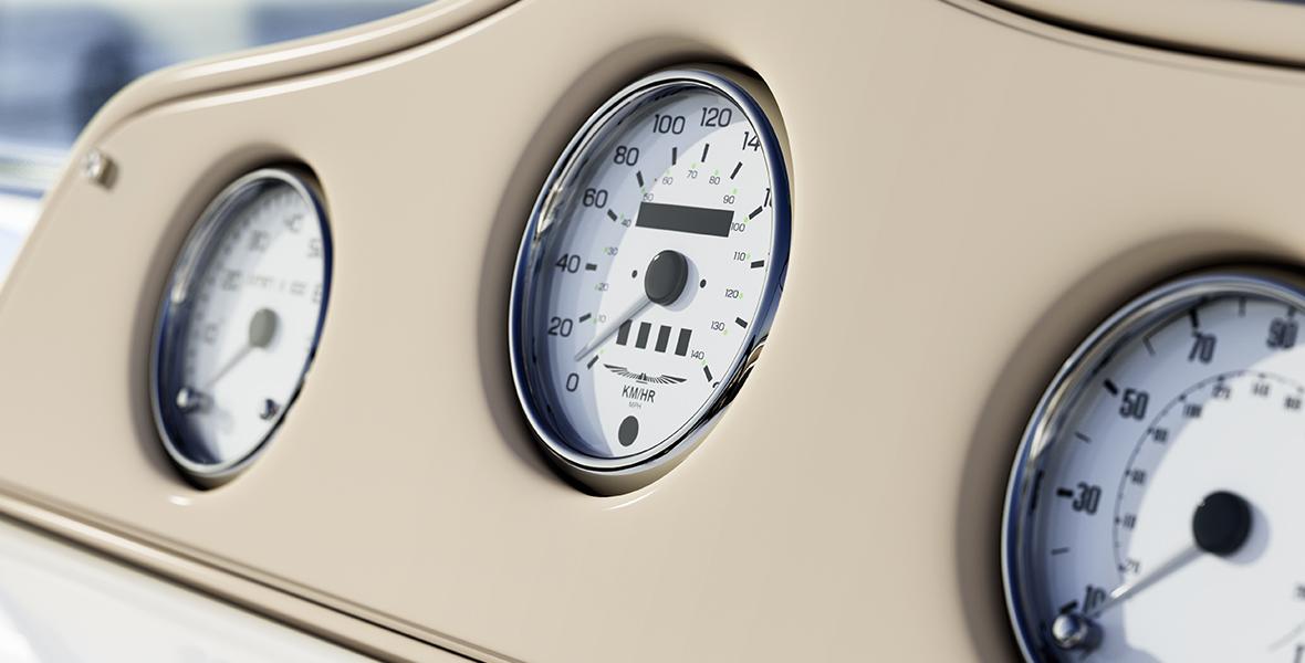 Visualisation car panel