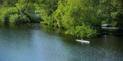 Kayak on the water