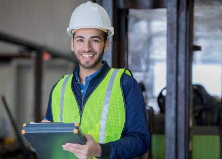 Man in hardhat