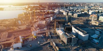 Kaupunkinäkymä Helsingissä