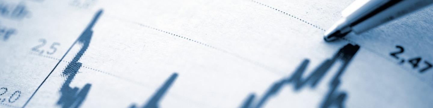 Graph showing market data