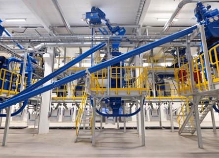 Stena recycling in Halmstad, Sweden