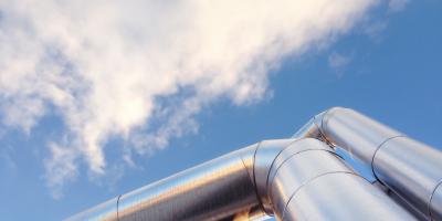 Power plant pipes