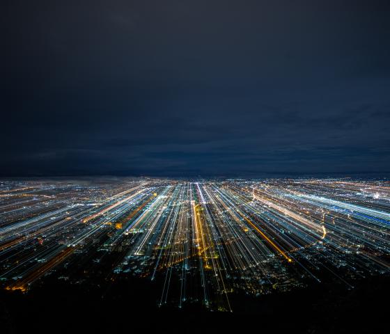 Night shot from view point