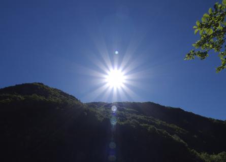 Sun over Vasasca Valley