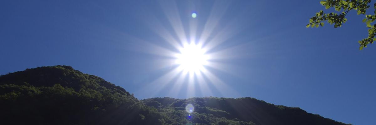 Sun over Vasasca Valley